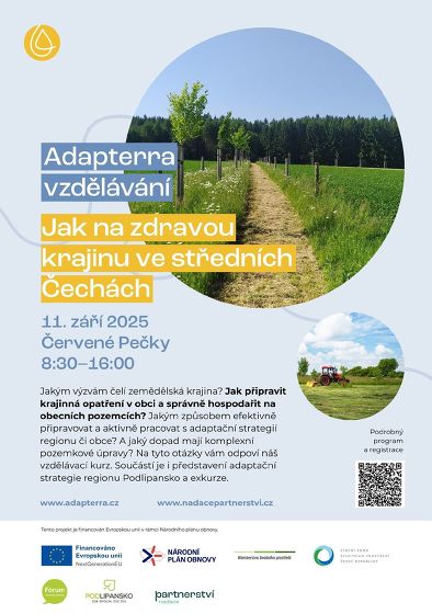 Plakát události Jak na zdravou krajinu ve středních Čechách