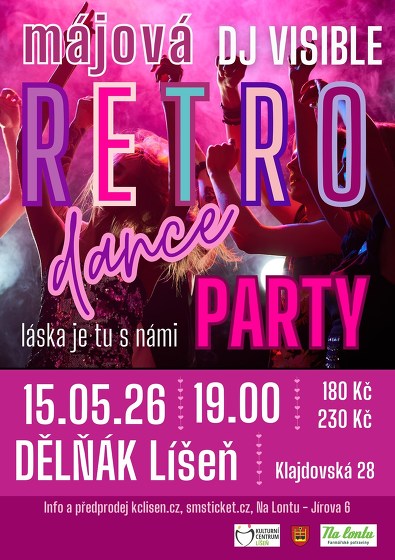 Plakát události Retro Dance Party