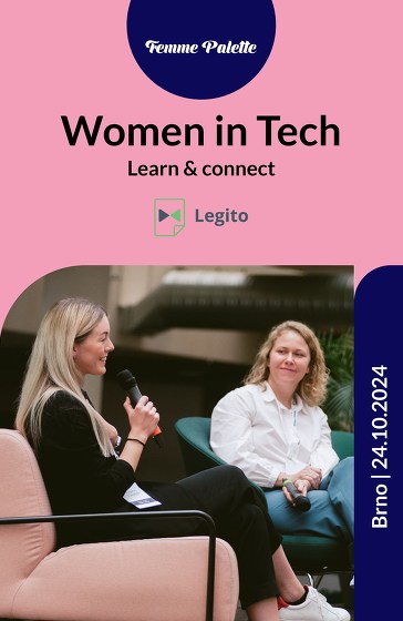 Plakát události Women in Tech Brno: Learn & Connect