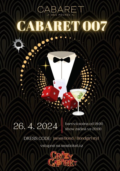 Plakát události CABARET 007