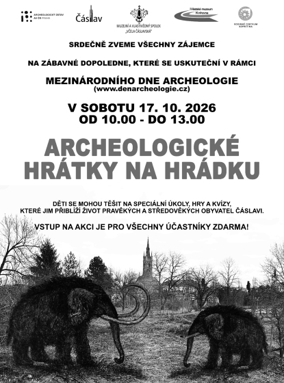 Plakát události Archeologické hrátky na Hrádku