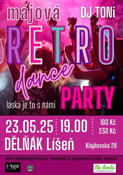 Plakát události Retro Dance Party