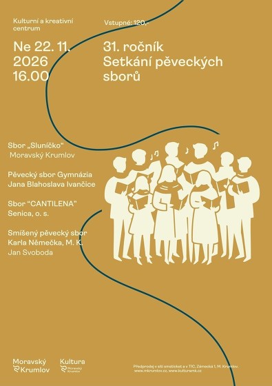 Plakát události 31. Setkání pěveckých sborů