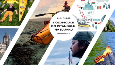 Plakát události Z Olomouce do Istanbulu na kajaku