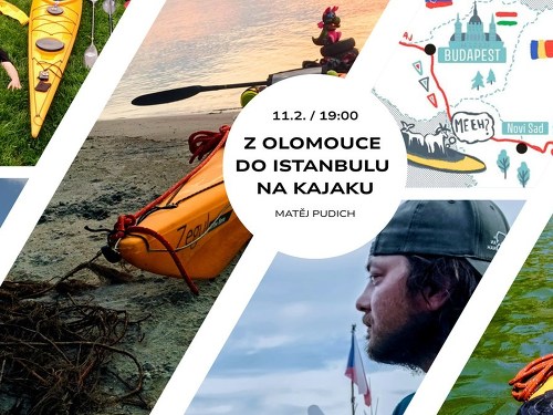 Plakát události Z Olomouce do Istanbulu na kajaku