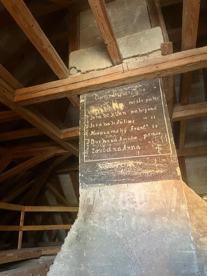 Plakát události Prohlídky zámecké půdy a krovů