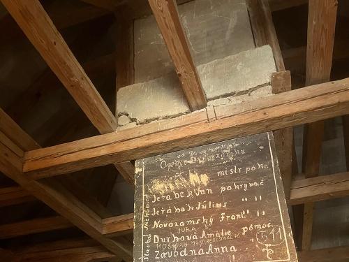 Plakát události Prohlídky zámecké půdy a krovů