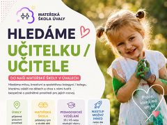 Mateřská škola Úvaly, příspěvková organizace nabízí práci na pozici Učitelka MŠ v obci Úvaly