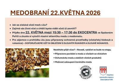Plakát události Medobraní ve Spáleném Poříčí