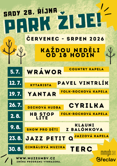 Plakát události Park žije! 2026