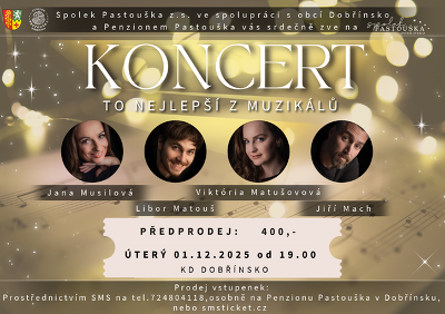 Plakát události KONCERT to nejlepší z muzikálů