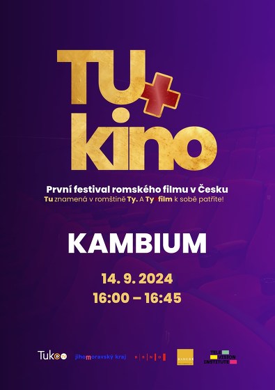 Plakát události Festival romského filmu Tu+kino projekce filmu Kambium 1492