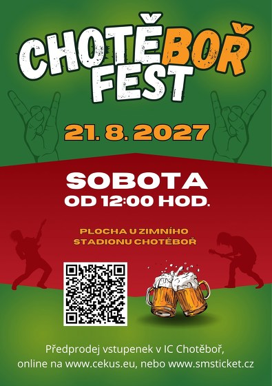 Plakát události Chotěboř Fest 2027