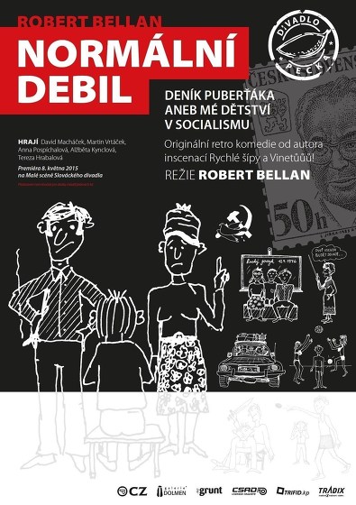 Plakát události Divadlo Pecka – Normální debil 1