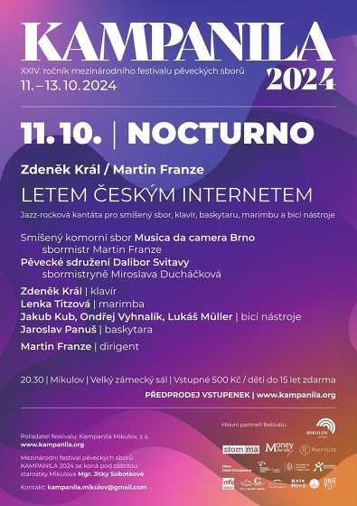 Plakát události Zahajovací koncert - Festival KAMPANILA