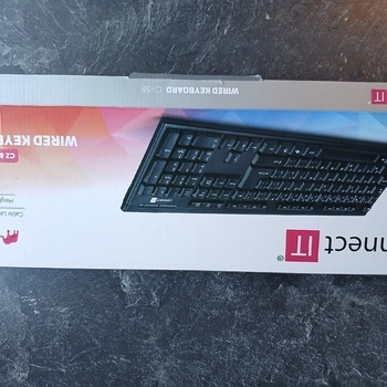 Klávesnice Connect IT Standard CI-58 CZ/SK černá