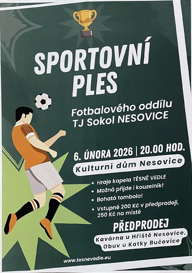Plakát události Sportovní ples