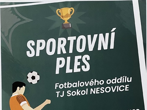 Plakát události Sportovní ples