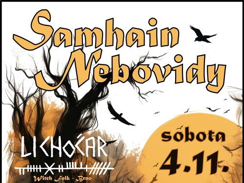 Plakát události Samhain Nebovidy
