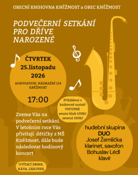 Plakát události Podvečerní setkání