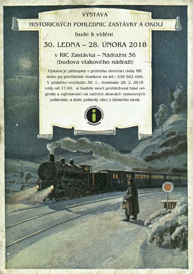 Plakát události Výstava historických pohlednic