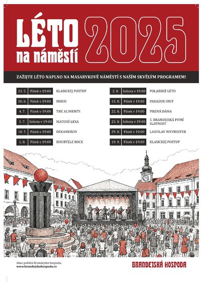 Plakát události Léto na náměstí 2025
