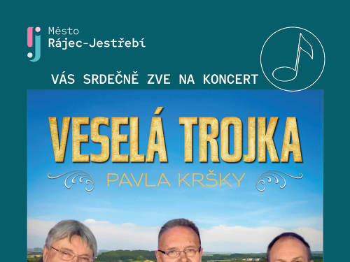 Plakát události Veselá trojka koncert