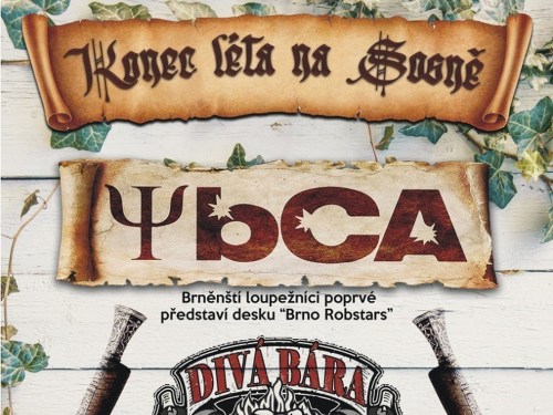 Plakát události Divá Bára + YBCA