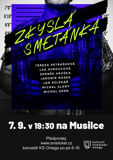 Plakát události ZKYSLÁ SMETÁNKA (divadelní představení)