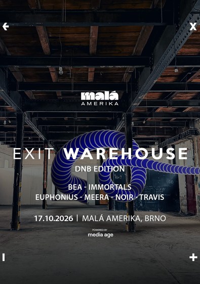 Plakát události EXIT Warehouse: Malá Amerika | DnB edition