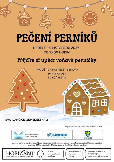Plakát události Pečení perníků 25