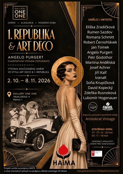 Plakát události 1. Republika & Art deco