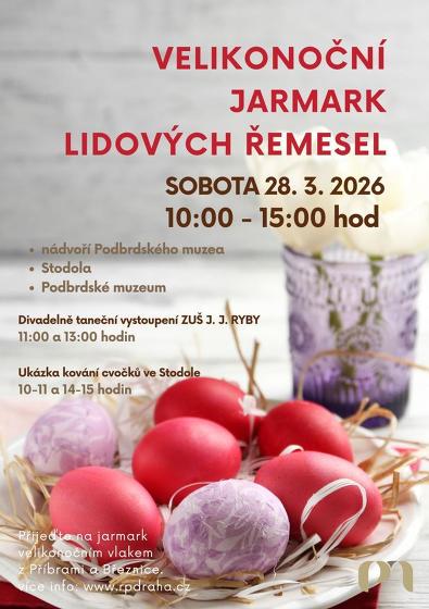 Plakát události Velikonoční jarmark lidových řemesel