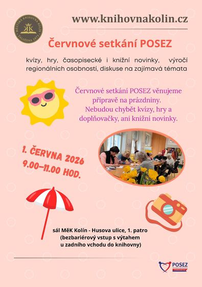 Plakát události POSEZ: posezení pro seniory