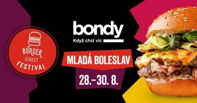 Plakát události Burger Street Festival Mladá Boleslav