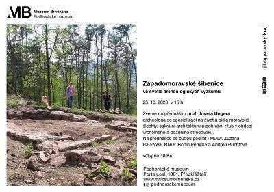 Plakát události Západomoravské šibenice ve světle archeologických výzkumů