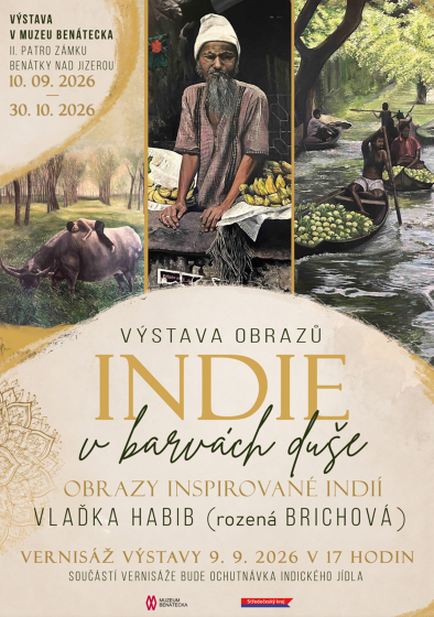 Plakát události Výstava obrazů Indie