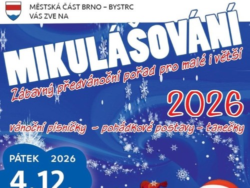 Plakát události Mikulášování