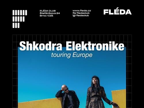 Plakát události Shkodra Elektronike (ALB): Europe tour, new album!