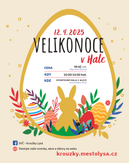 Plakát události Velikonoce v hale