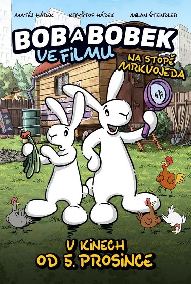 Plakát události Vinohradský film: Bob a Bobek ve filmu - Na stopě Mrkvojeda