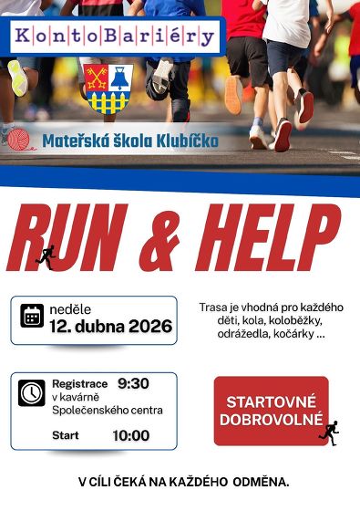Plakát události Run and Help