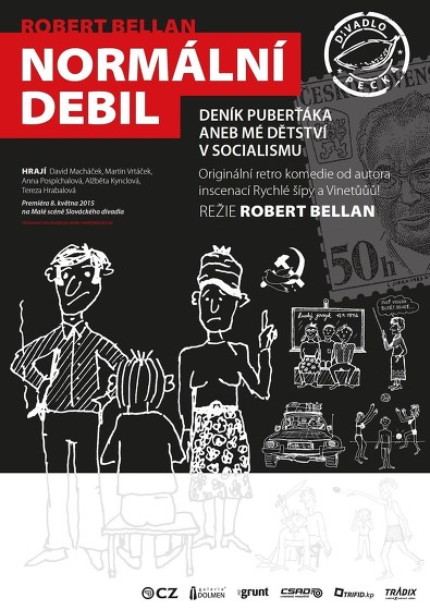 Plakát události Divadlo Pecka – Normální debil 1
