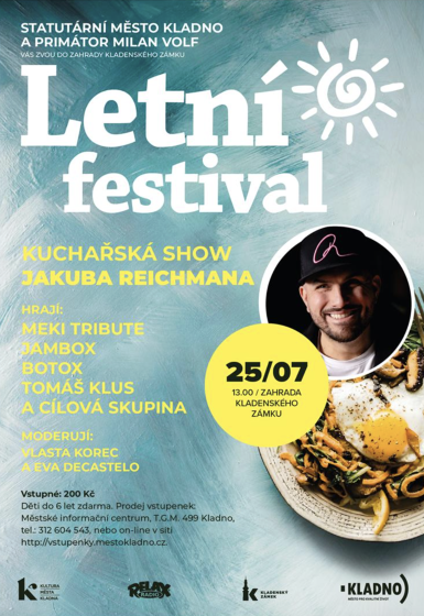 Plakát události Letní festival na Kladně