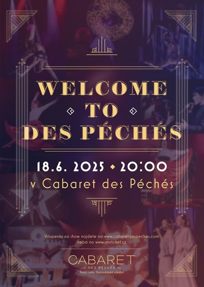 Plakát události Welcome To Des Péchés