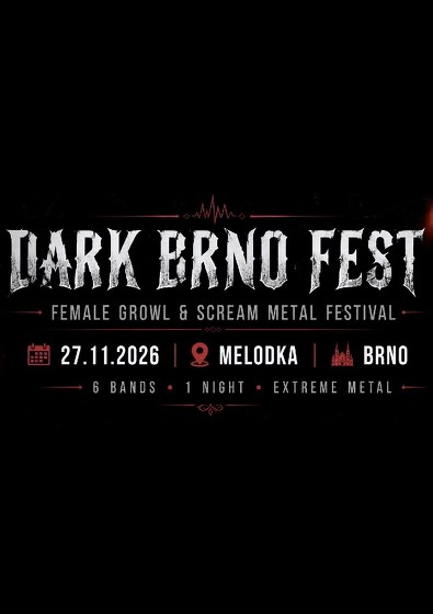 Plakát události Dark Brno Fest