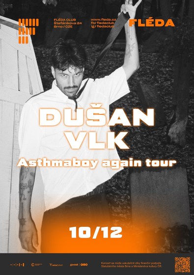 Plakát události DUŠAN VLK : Asthmaboy again tour