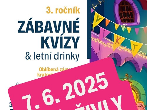 Plakát události Zábavný kvíz na zámku Křinec | 4 živly