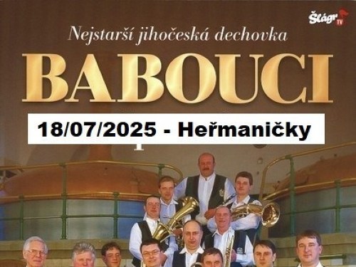 Plakát události BABOUCI - nejstarší jihočeská dechovka