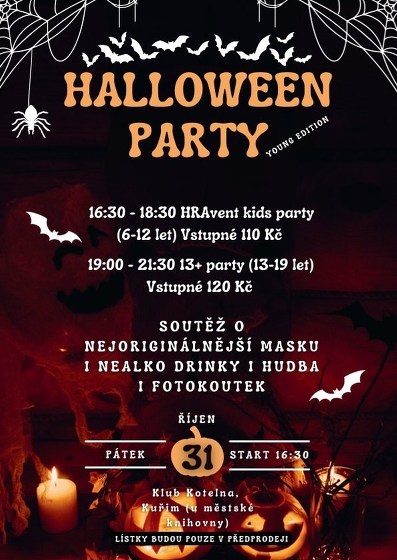 Plakát události Halloween party: 13+ edition
